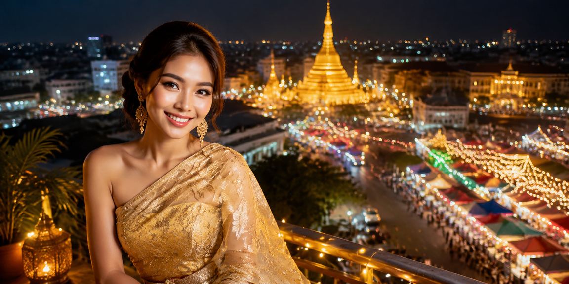 ရန်ကုန် ဆူလေးဘုရားနား ညဈေးနှင့် ဖုန်းမှကစားသူများ
